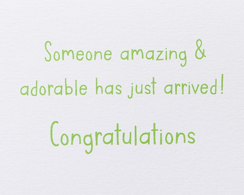 Papyrus New Baby Card â€“ Designed by House of Turnowsky (Welcome Baby) - Image 3
